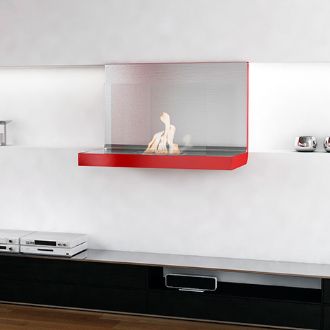 Chimenea de Pared - Etanol - Rooib