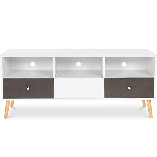 Mueble de TV de Madera - Diseño Escandinavo - Quenby 
