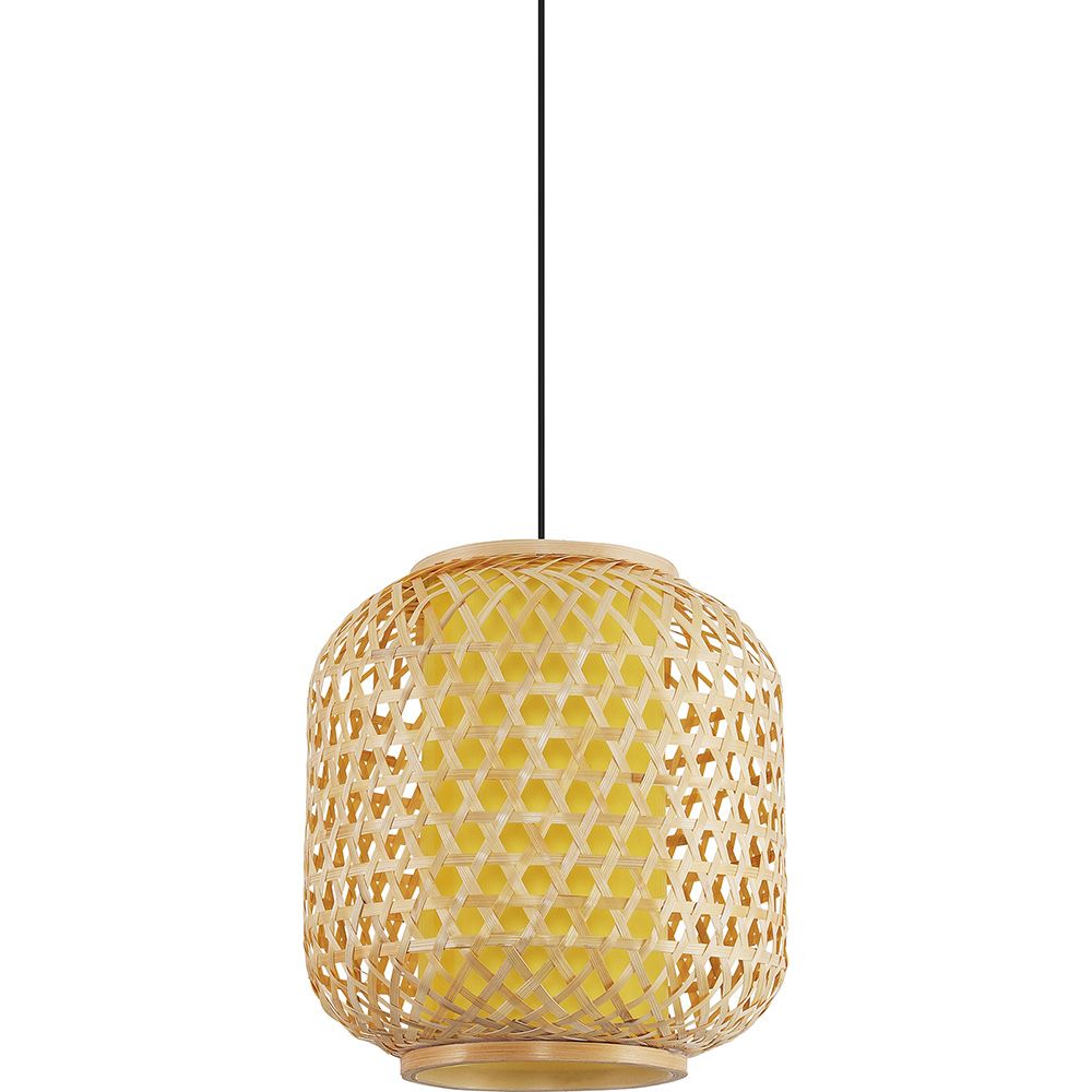 Lámpara de Techo de Bambú - Lámpara  Colgante Estilo Boho Bali - Karen