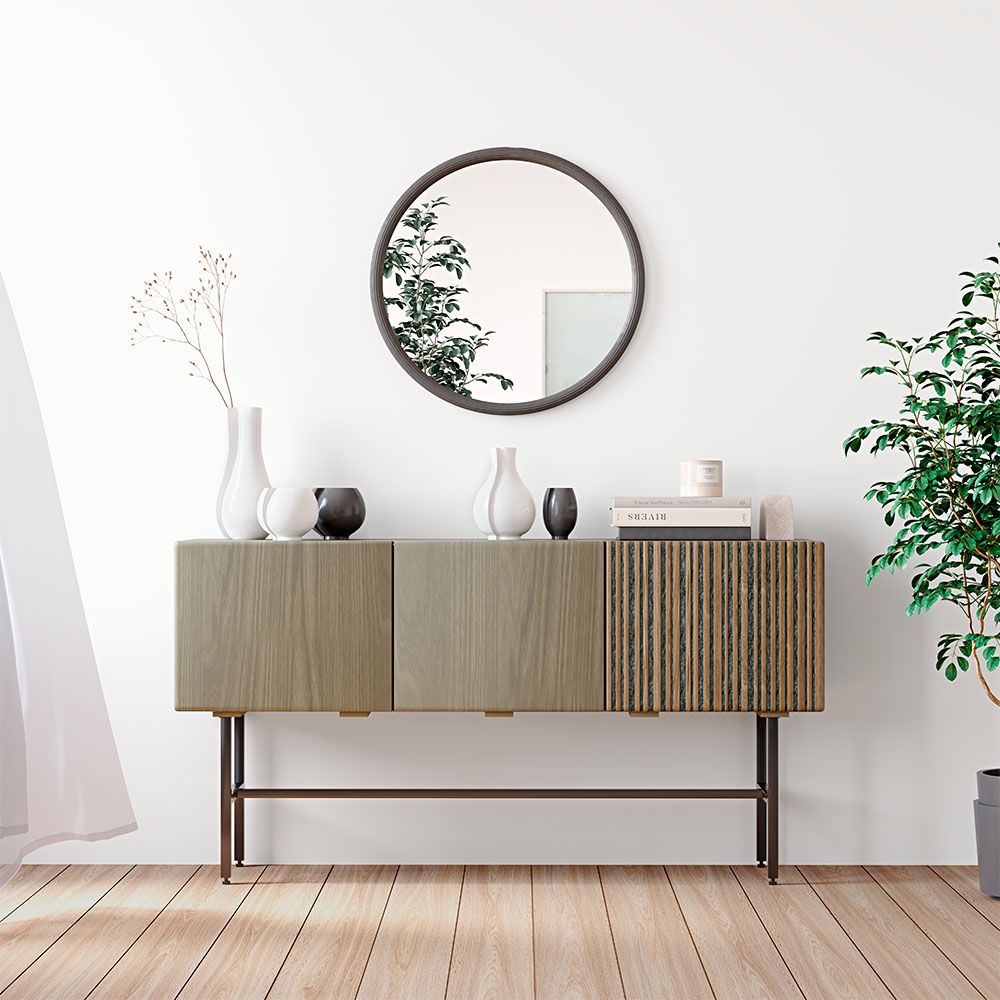 Aparador de Madera - Diseño Vintage - 2 puertas -  Zesnar